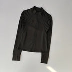 Sculpta™ Performance Zip Jacket | Seamless Long Sleeve Gym Top