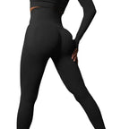 Sculpta High Waisted Seamless Scrunch Leggings – Women’s Push Up Sculpting Gym Leggings
