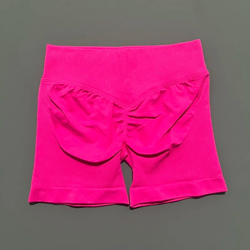 Sculpta™ Sculpt Scrunch Shorts | High Waisted Seamless Gym Shorts