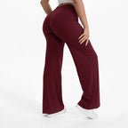 Sculpta Women’s Straight Leg Gym Trousers – Soft Stretch Pilates, Yoga & Activewear Pants