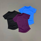 Sculpta™ Seamless Cropped Gym T-Shirt | Women’s Short Sleeve Workout Top
