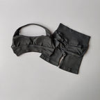 Sculpta™ Halter Neck Sports Bra & High Waist Scrunch Shorts Gym Set | Seamless Yoga & Pilates Activewear for Women