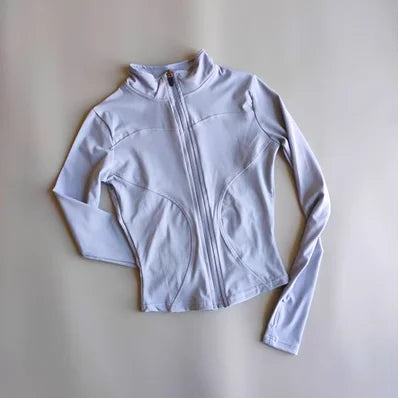 Sculpta™ Performance Zip Jacket | Seamless Long Sleeve Gym Top