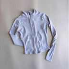 Sculpta™ Performance Zip Jacket | Seamless Long Sleeve Gym Top