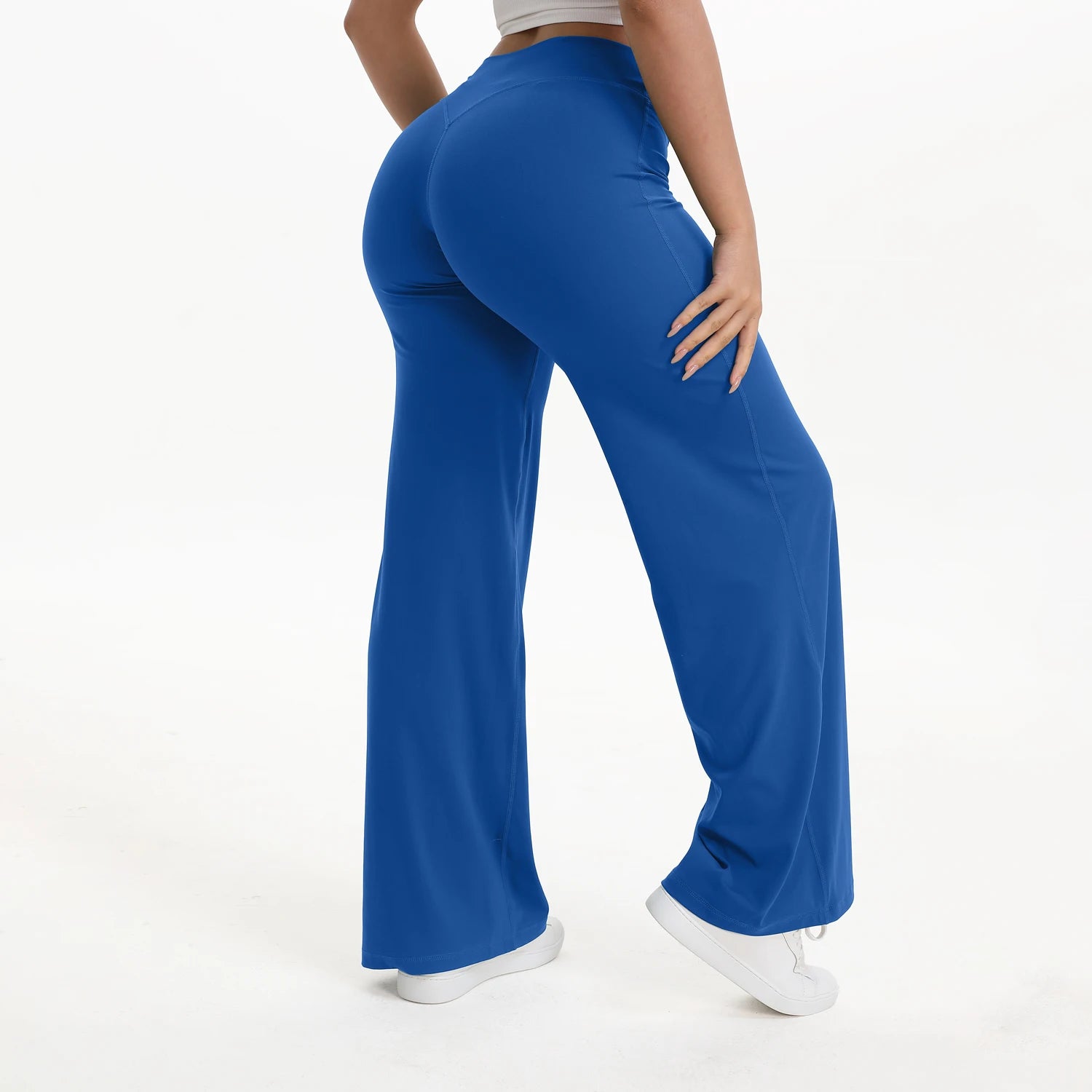 Sculpta Women’s Straight Leg Gym Trousers – Soft Stretch Pilates, Yoga & Activewear Pants