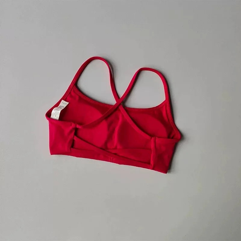 Sculpta™ Cross Back Sports Bra | Women’s High Support Seamless Running & Gym Bra