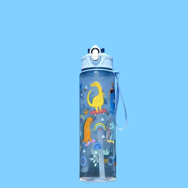 Sculpta™ 800ml Sports Water Bottle | Leakproof Gym Bottle with Time Marker & Carry Strap