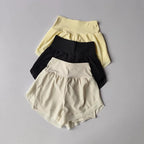 Sculpta™ Women’s 2-in-1 Quick-Dry Running Shorts | High-Waisted Gym & Training Shorts