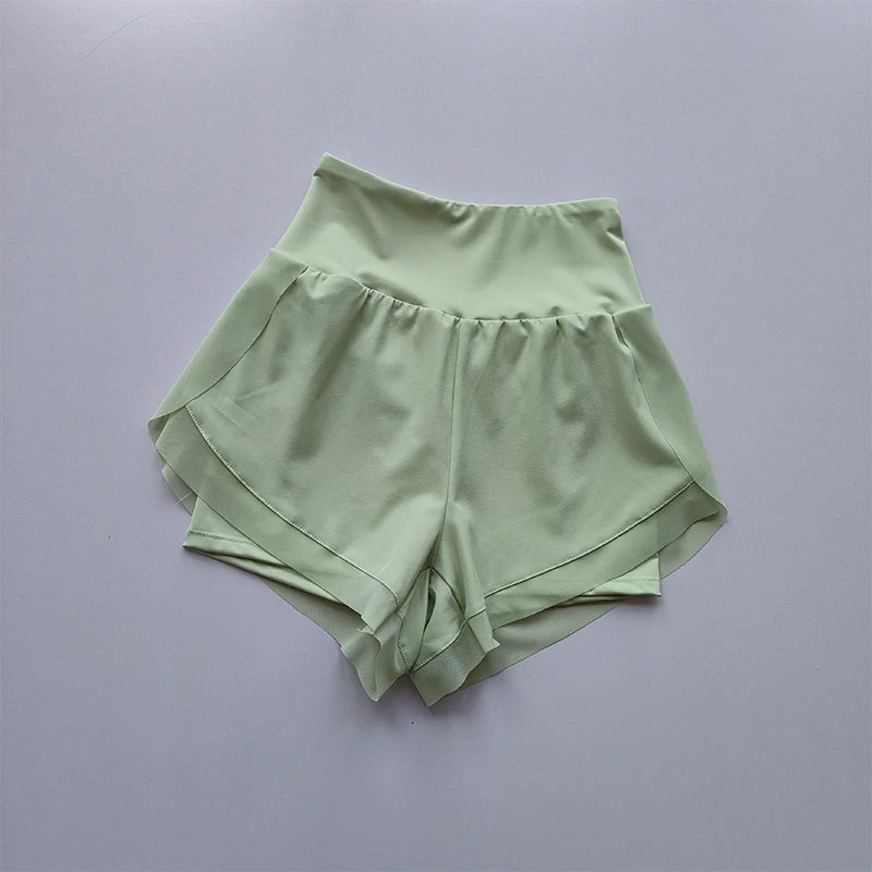 Sculpta™ Women’s 2-in-1 Quick-Dry Running Shorts | High-Waisted Gym & Training Shorts