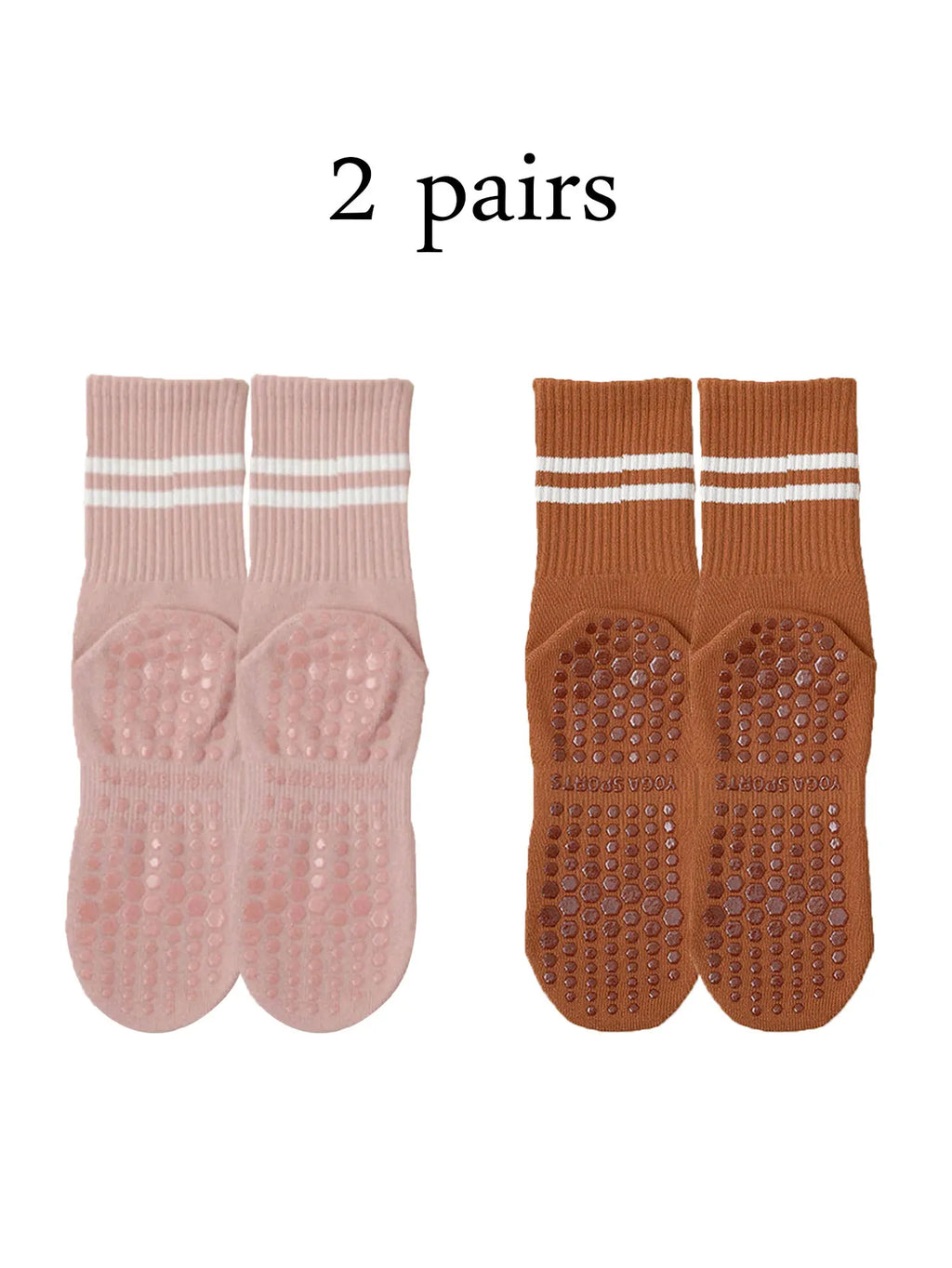 Sculpta™ Non-Slip Pilates Grip Socks | Women’s Yoga, Barre & Reformer Studio Socks