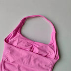 Sculpta™ Seamless Halter Neck Gym Top | Built-In Bra Women’s Fitness Tank