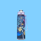 Sculpta™ 800ml Sports Water Bottle | Leakproof Gym Bottle with Time Marker & Carry Strap