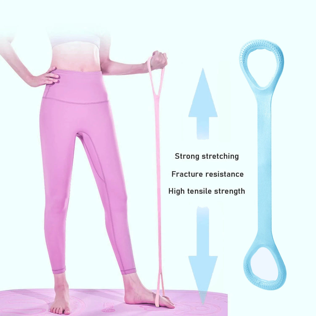 Sculpta™ 8-Shaped Resistance Band | Pilates Stretch Band for Glutes, Arms, Legs, Back & Full Body Home Workouts