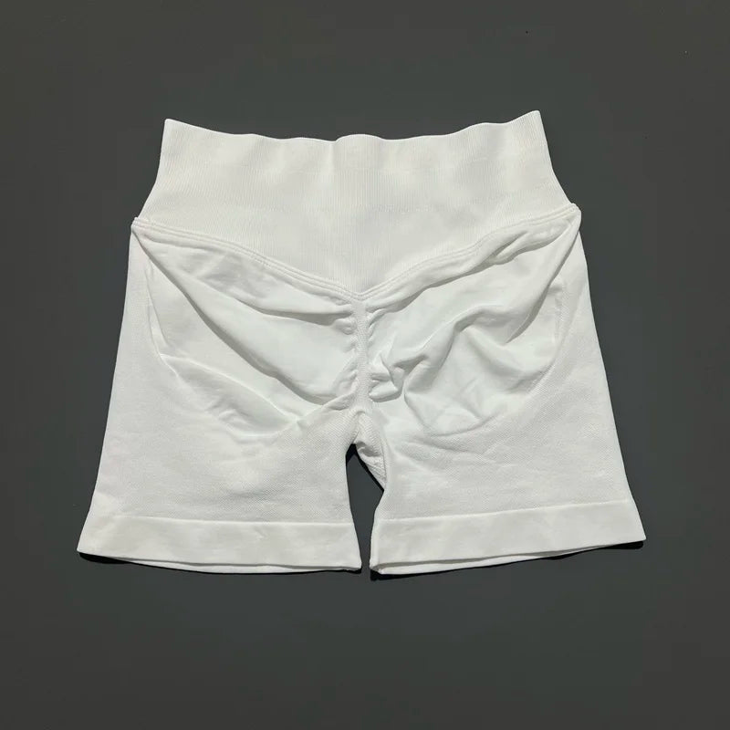 Sculpta™ Seamless Sculpt Scrunch Shorts | High Waist Gym & Running Shorts