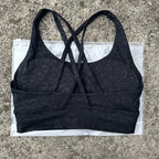 Sculpta™ Cross Back Sports Bra | Women’s Seamless Medium Support Gym & Yoga Bra