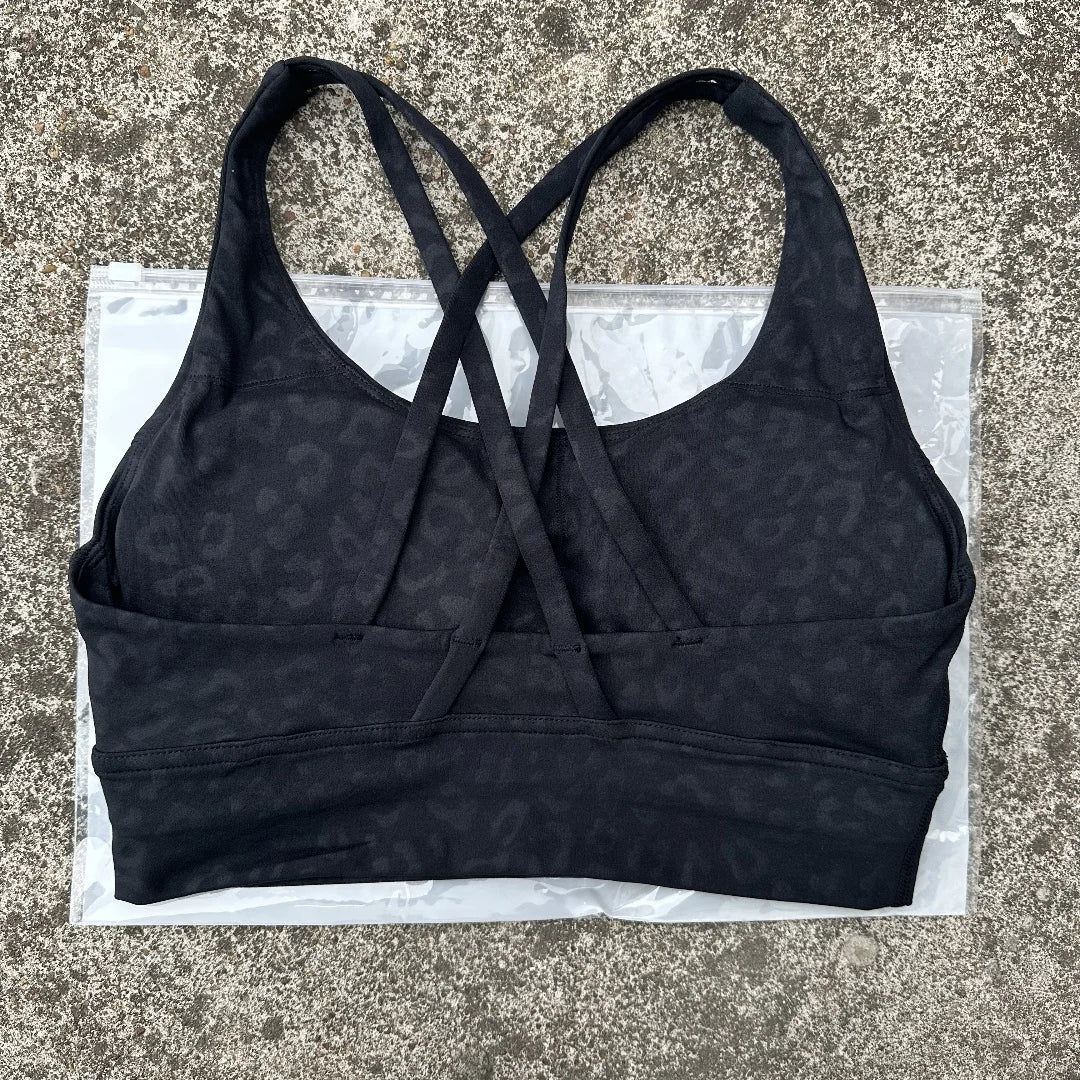 Sculpta™ Cross Back Sports Bra | Women’s Seamless Medium Support Gym & Yoga Bra