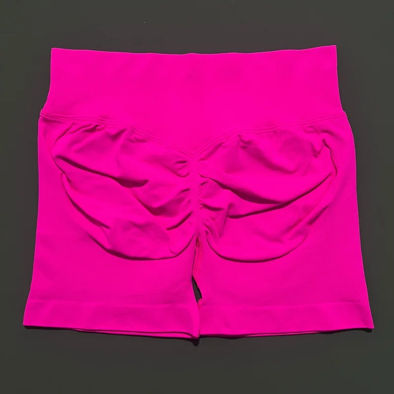 Sculpta™ Seamless Sculpt Scrunch Shorts | High Waist Gym & Running Shorts