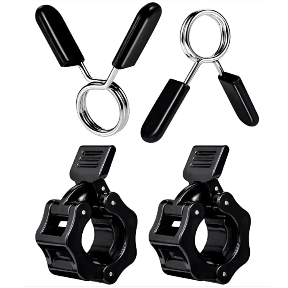 Sculpta™ Quick Release Barbell Clamps (Pair) | Olympic Barbell Lock Collars for Weightlifting, Powerlifting & Strength Training