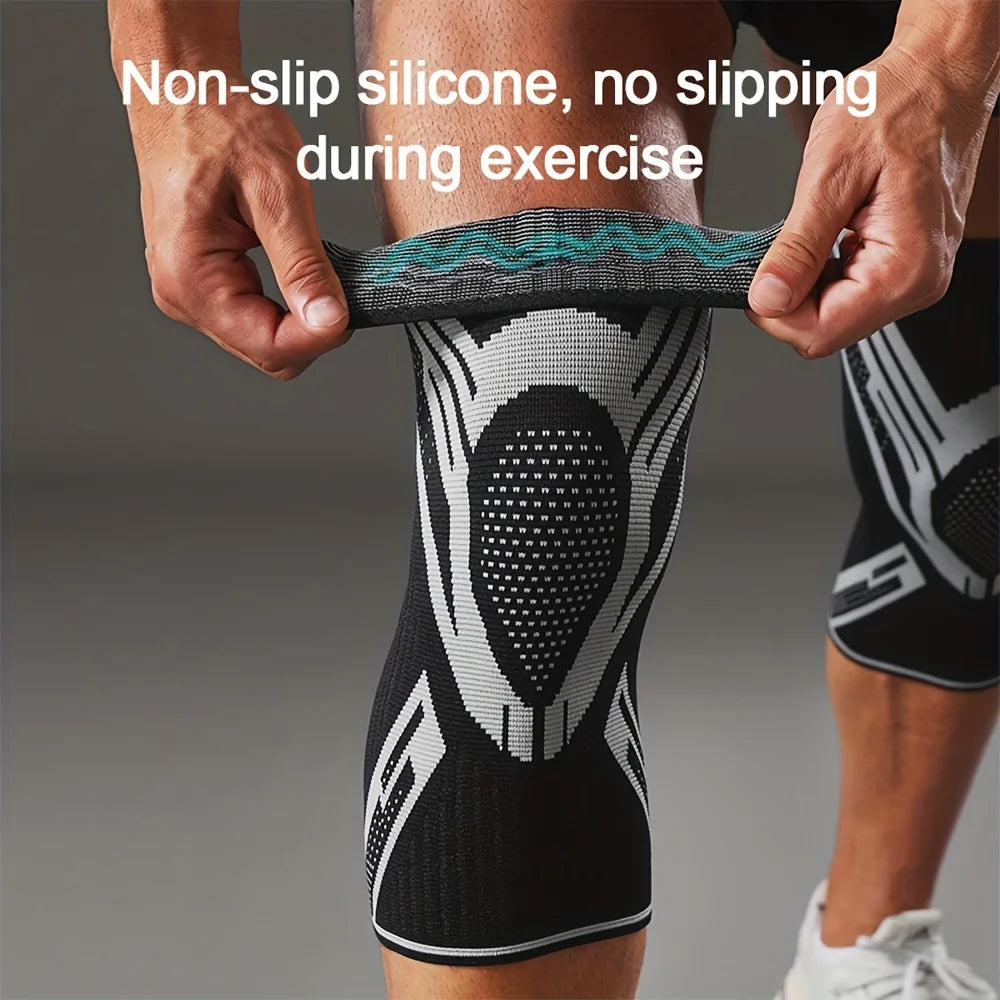 Sculpta™ Compression Knee Support Sleeve | Breathable Elastic Knee Brace for Running, Gym & Sports