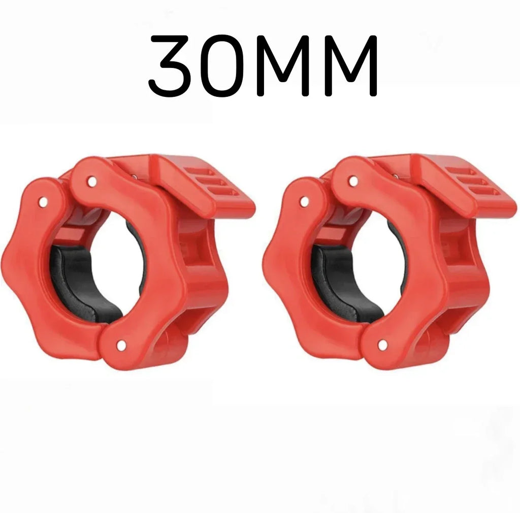 Sculpta™ Quick Release Barbell Clamps (Pair) | Olympic Barbell Lock Collars for Weightlifting, Powerlifting & Strength Training