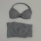 Sculpta™ Women’s 2 Piece Scrunch Gym Set | High-Waisted Shorts & Strappy Sports Bra | Seamless Workout Outfit