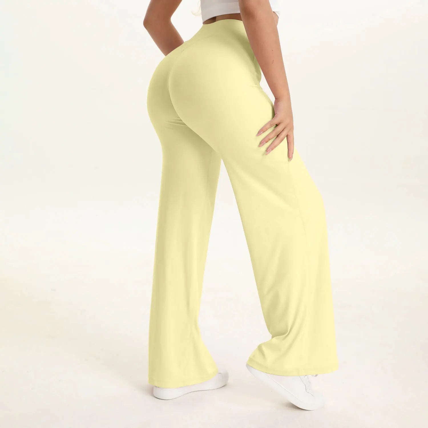 Sculpta Women’s Straight Leg Gym Trousers – Soft Stretch Pilates, Yoga & Activewear Pants