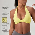 Sculpta™ Strappy Sports Bra | Women’s Seamless Padded Gym & Yoga Bra