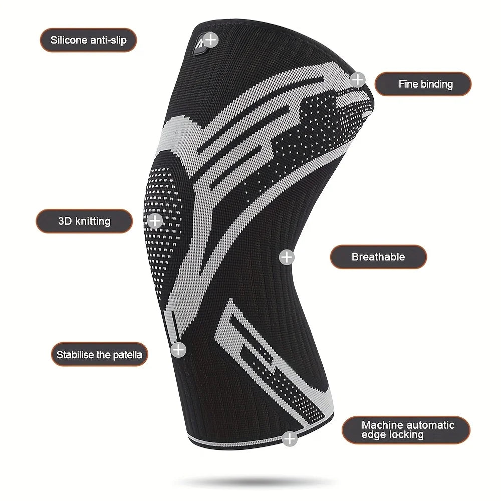 Sculpta™ Compression Knee Support Sleeve | Breathable Elastic Knee Brace for Running, Gym & Sports