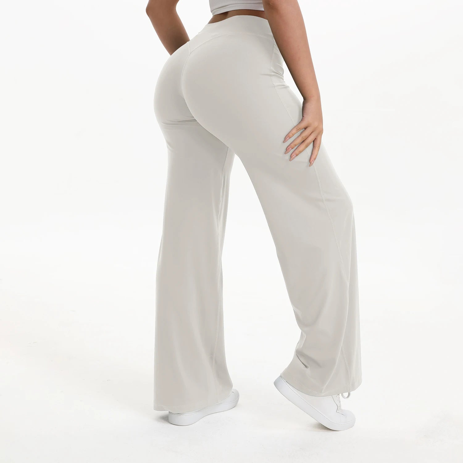 Sculpta Women’s Straight Leg Gym Trousers – Soft Stretch Pilates, Yoga & Activewear Pants