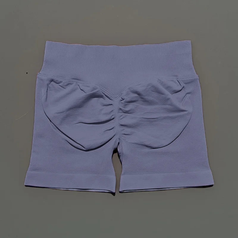 Sculpta™ Seamless Sculpt Scrunch Shorts | High Waist Gym & Running Shorts