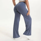 Sculpta Women’s Straight Leg Gym Trousers – Soft Stretch Pilates, Yoga & Activewear Pants