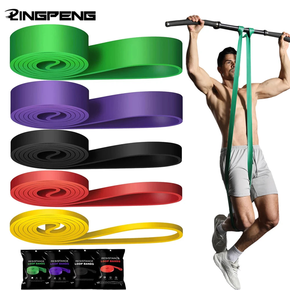 Sculpta 20~230lbs Heavy-Duty Resistance Band Agility Training Workout Gym Equipment Yoga Pilates Accessories Rubber Band Home Gym