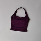 Sculpta™ Halter Sports Bra | High Support Seamless Gym & Running Bra for Women
