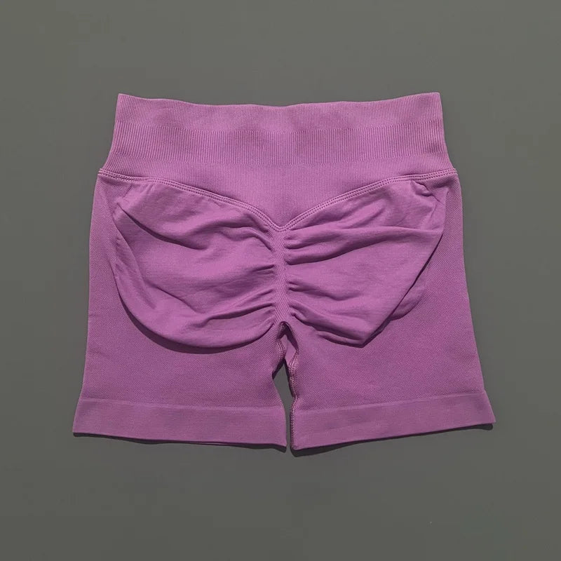 Sculpta™ Seamless Sculpt Scrunch Shorts | High Waist Gym & Running Shorts