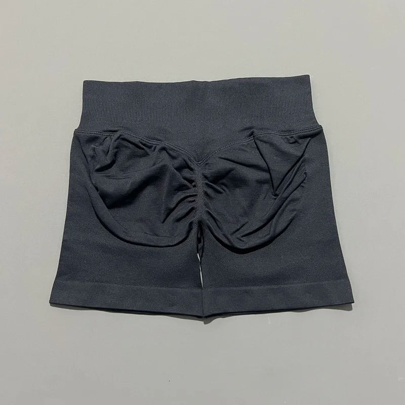 Sculpta™ Seamless Sculpt Scrunch Shorts | High Waist Gym & Running Shorts