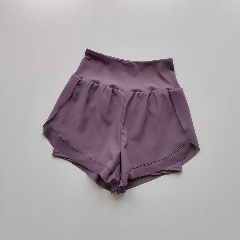Sculpta™ Women’s 2-in-1 Quick-Dry Running Shorts | High-Waisted Gym & Training Shorts