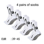 Sculpta™ 4 Pair Performance Football Socks | Cushioned Breathable Sports Socks for Football, Running, Gym & Training