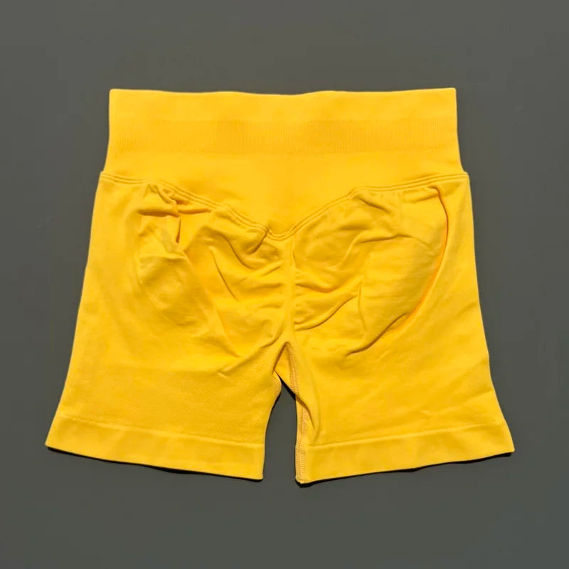 Sculpta™ Sculpt Scrunch Shorts | High Waisted Seamless Gym Shorts