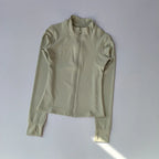 Sculpta™ Performance Zip Jacket | Seamless Long Sleeve Gym Top